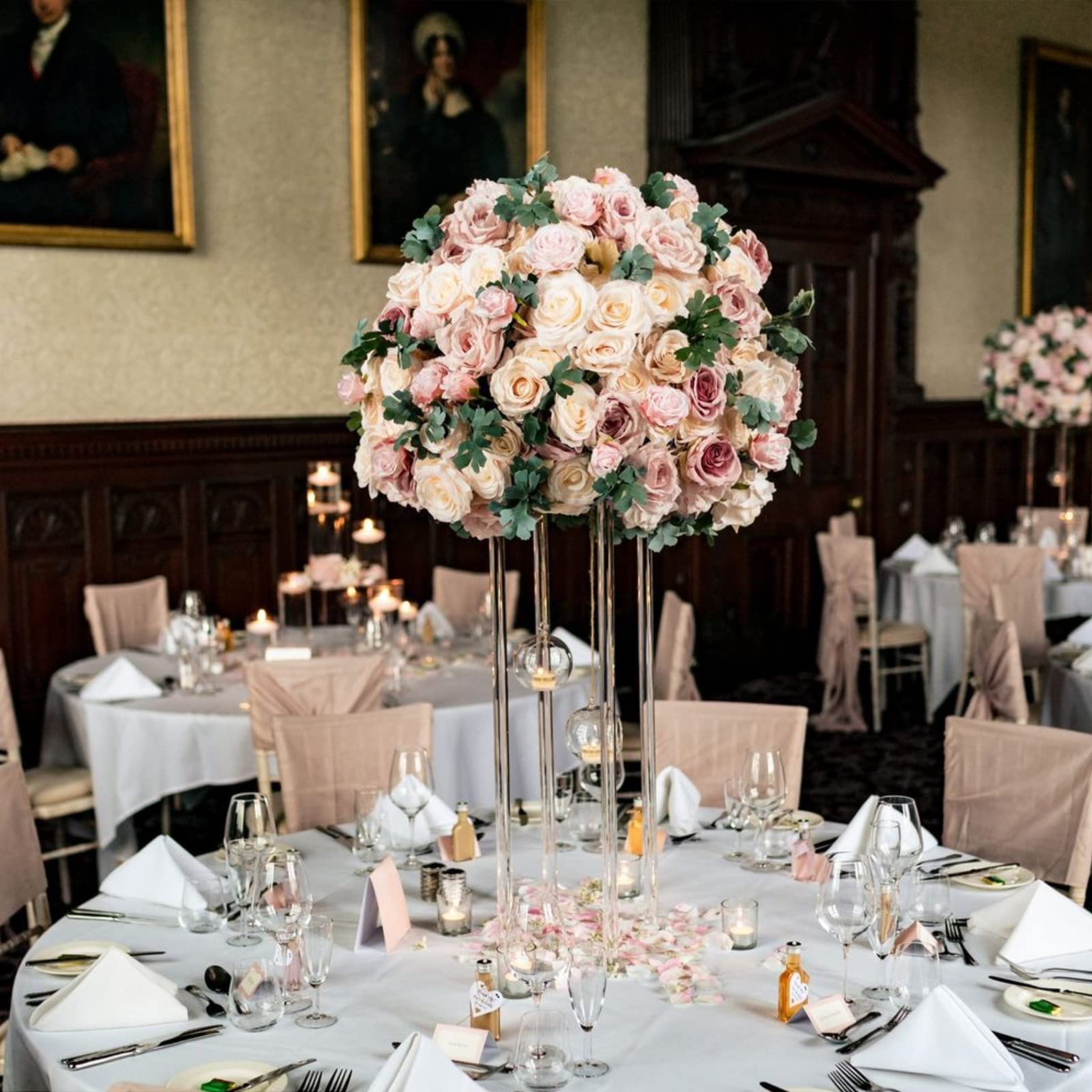 YALLOVE assembled column holding flowers showing elegant display benefit