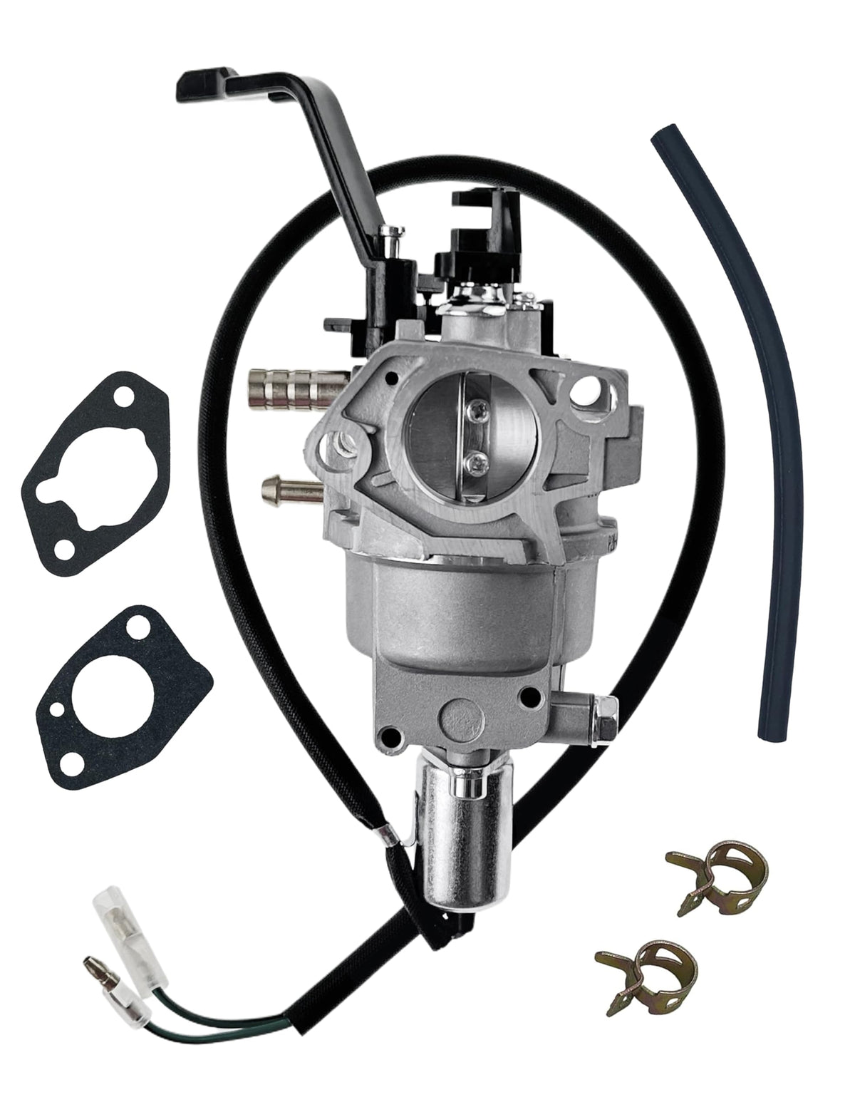 YAMAKATO front view of carburetor showing fit and mounting for quick replacement