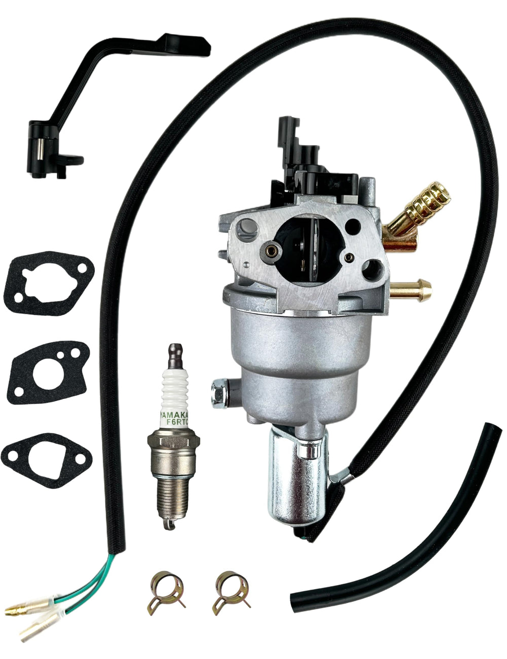 YAMAKATO carburetor front view showing intake and mounting flanges for reliable fit