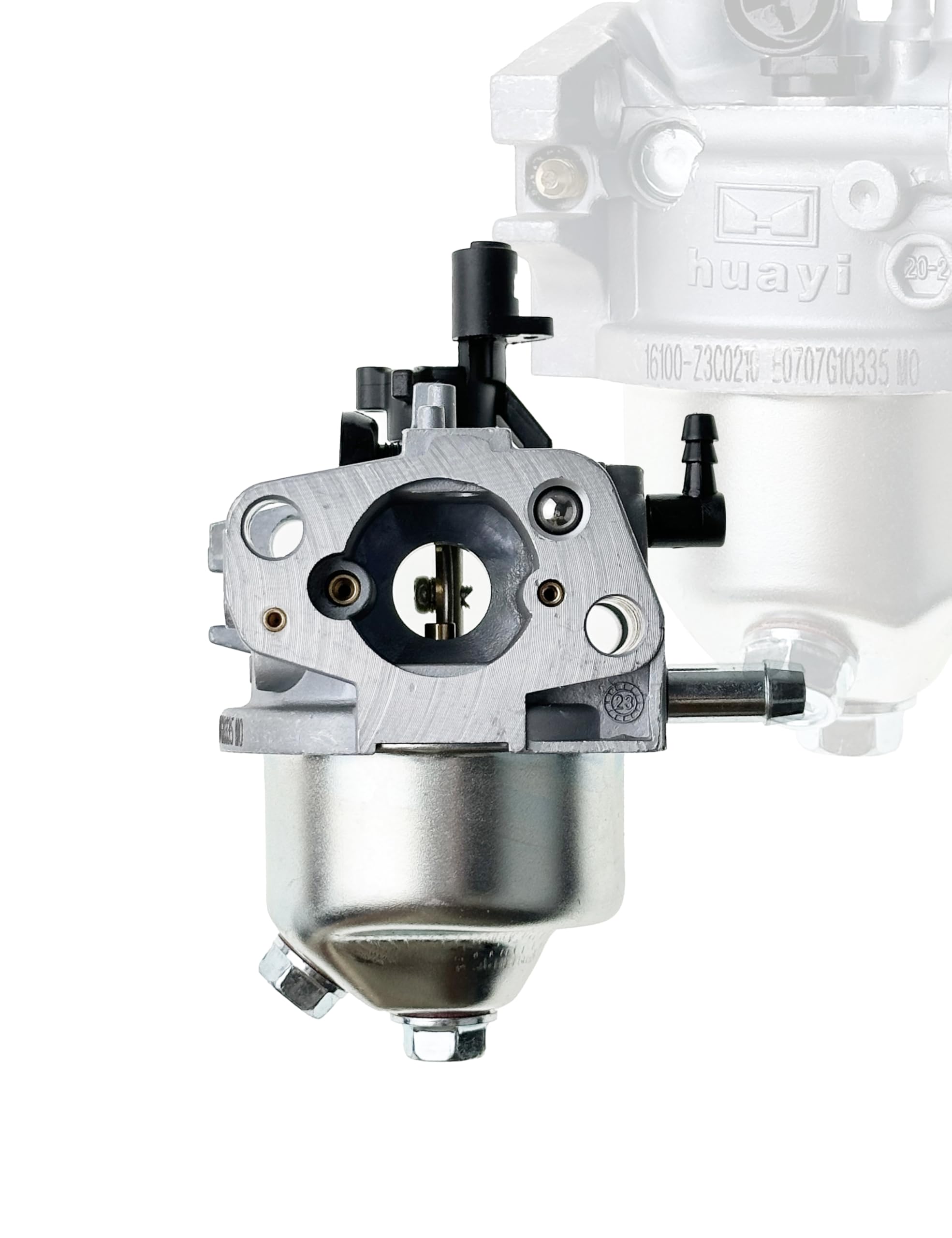 YAMAKATO carburetor close-up of throttle bore improving airflow precision