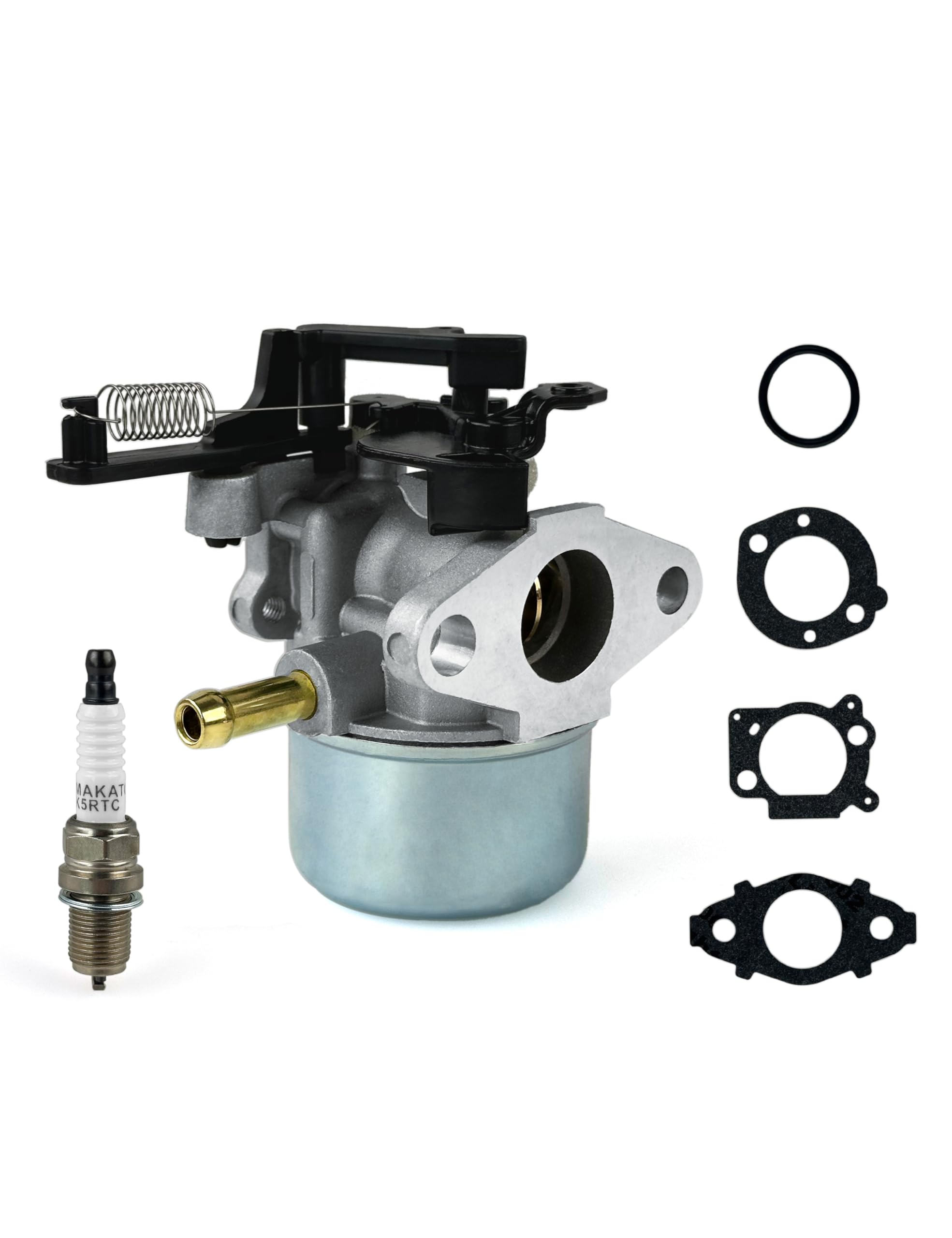 YAMAKATO carburetor front view showing mounting flanges and linkages for easy fit
