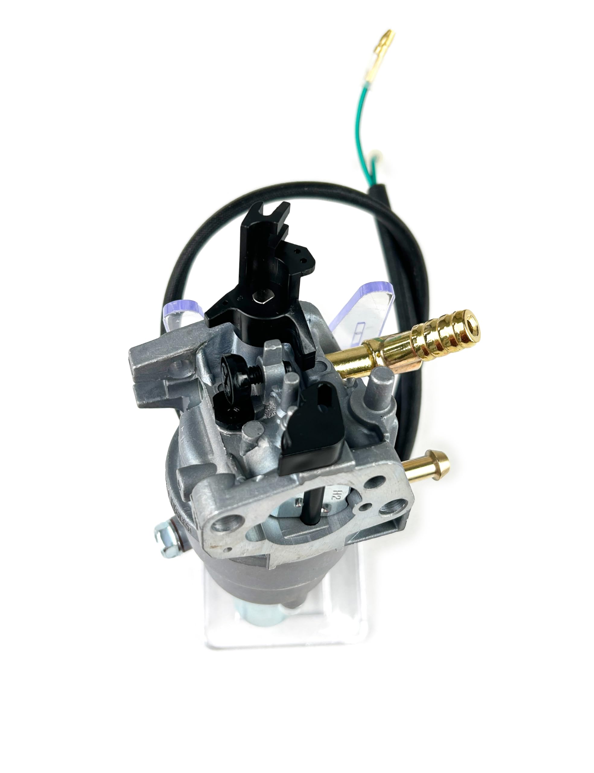 YAMAKATO carburetor held in hand for size and scale, aiding installation planning
