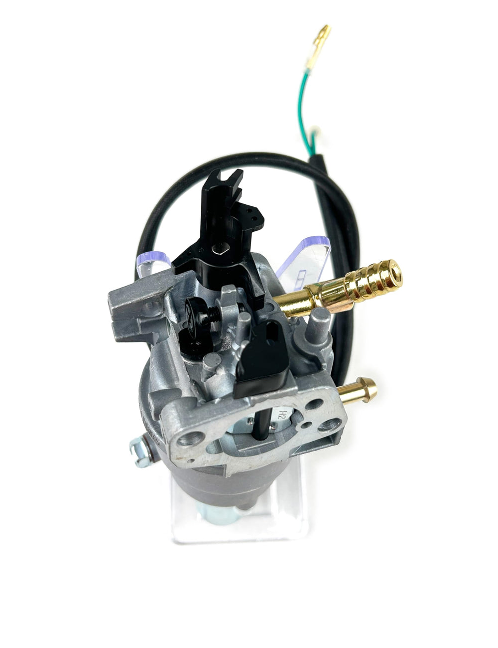 YAMAKATO carburetor held in hand for size and scale, aiding installation planning