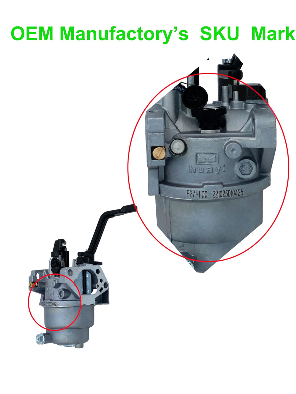 YAMAKATO throttle linkage closeup showing precise control benefit