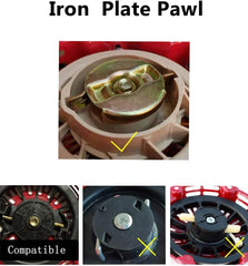 YAMAKATO close-up of iron pawl highlighting durable engagement with flywheel