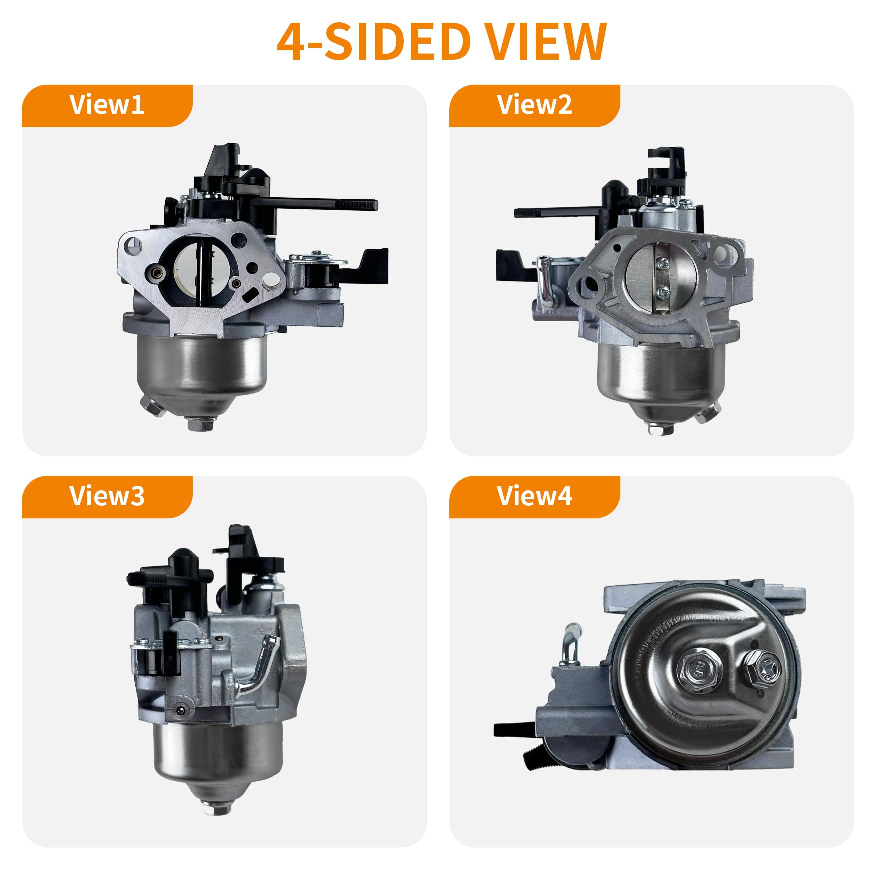 YAMAKATO P27 built-in fuel shutoff valve visible for convenient fuel control
