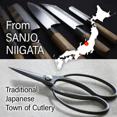 YAMASAN KYOTO UJI handle detail highlighting curved ring for comfortable grip