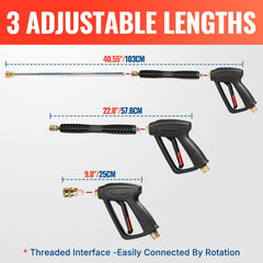 YAMATIC detalle del gatillo antishock que reduce fatiga