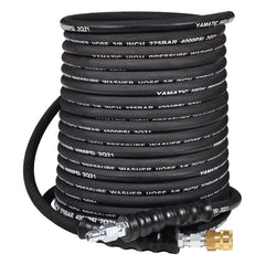 YAMATIC front view showing quick-connect plug and secure fit benefit