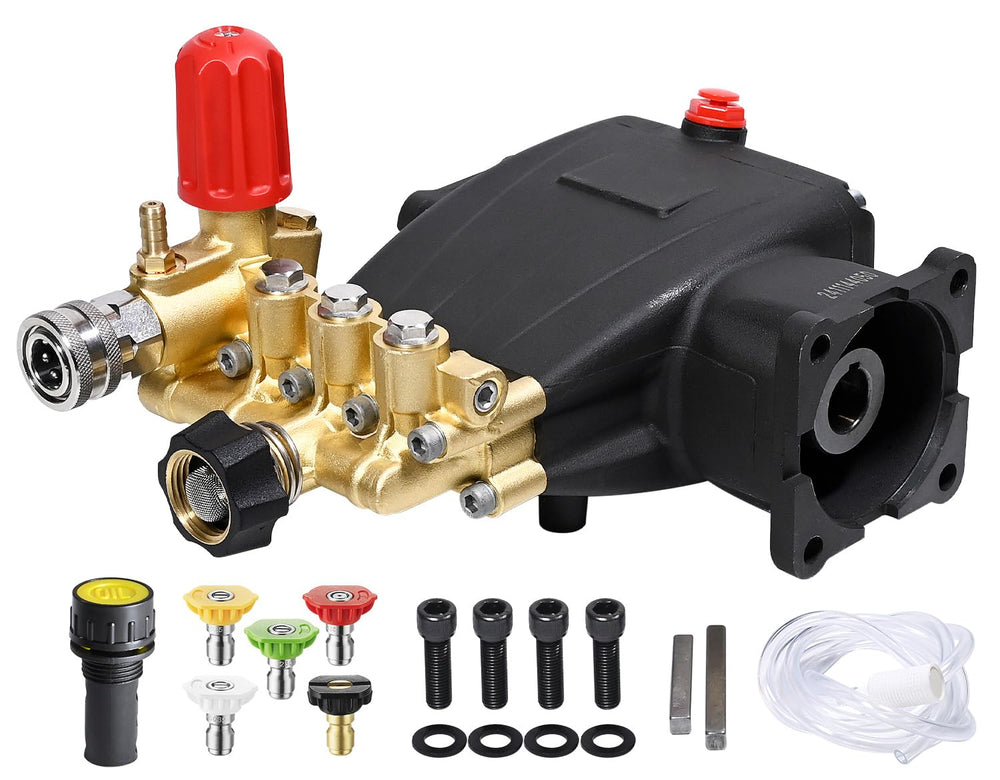 YAMATIC front pump assembly showing compact durable design and quick fit