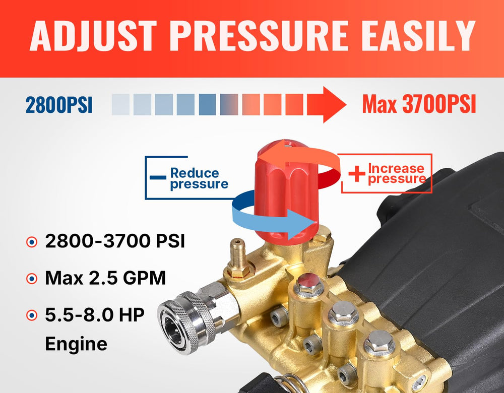 YAMATIC pump head closeup highlighting upgraded material for longer life