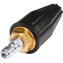 YAMATIC turbo nozzle front view showing robust design and quick connect benefit
