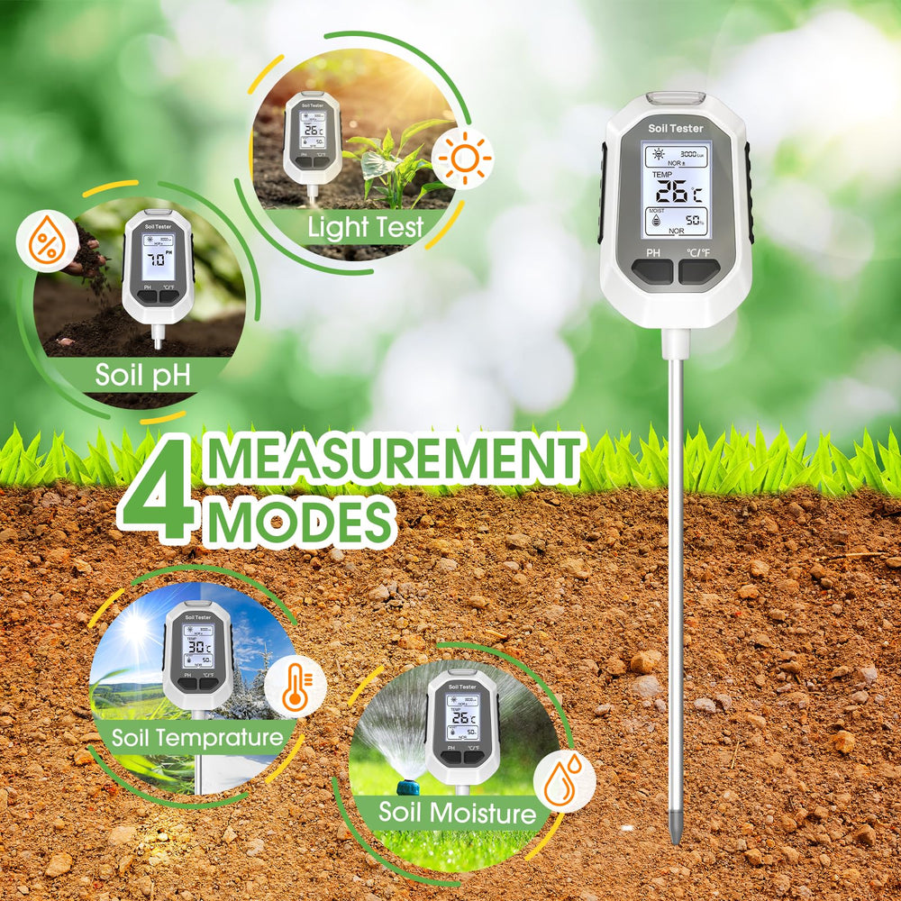 YAMRON inserted in a potted plant helping precise watering decisions