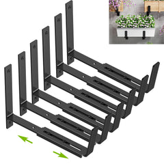 Y&M front packaging showing the six-piece bracket set and clear product view for quick purchase decision