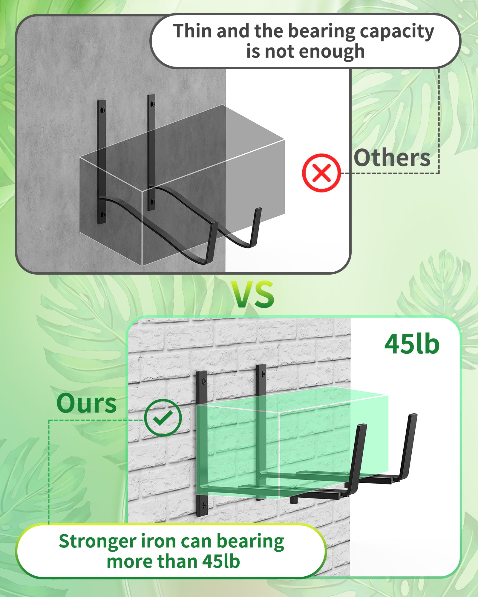 Y&M side profile with planter box demonstrating space-saving hold
