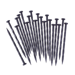 YANEYRIE front packaging showing 300 black 8-inch anchoring spikes and quantity benefit