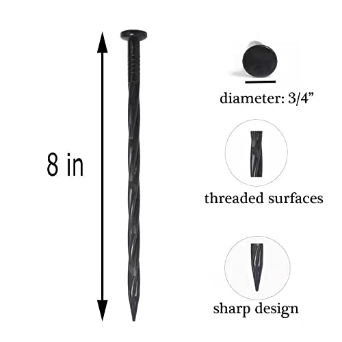 YANEYRIE spiral shaft close-up highlighting deep soil grip advantage