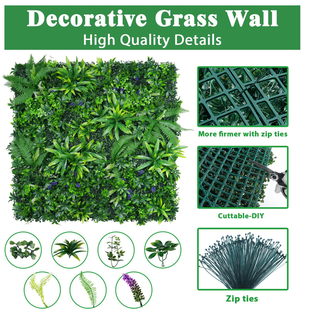 Yangrass panel edge with snap closure showing easy interlock and secure fit