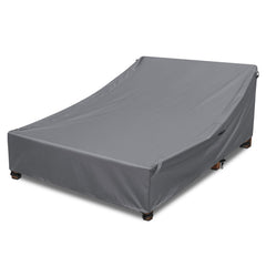 YANGSHILEI front view of cover fitting double chaise, protects furniture outdoors