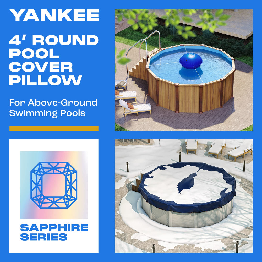 Yankee Pool Pillow close-up of 0.4 mm PVC texture highlighting puncture resistance