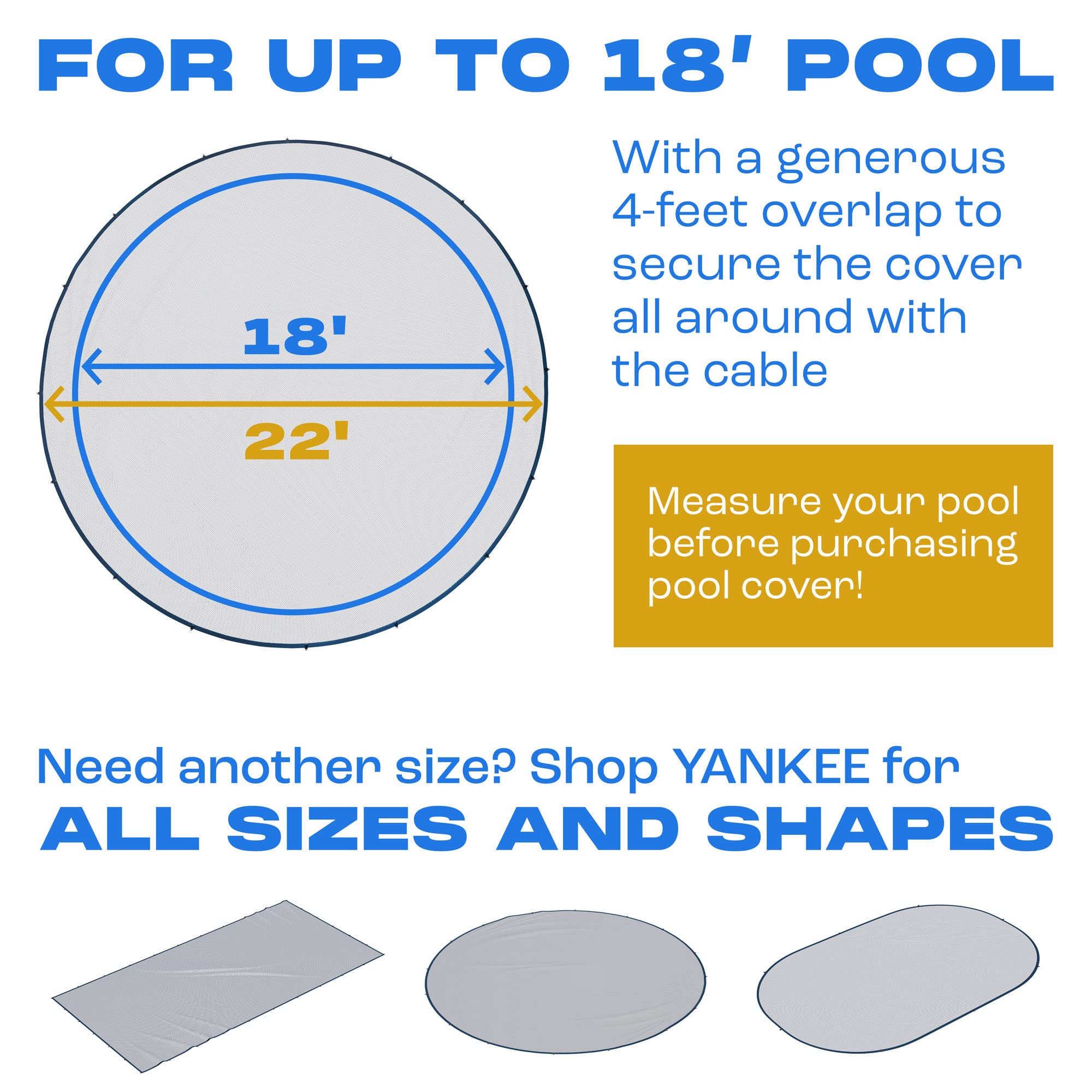 Yankee Pool net being removed and folded for simple seasonal storage benefit