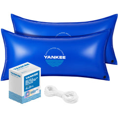 Yankee Pool Pillow front view showing durable shape and coverage benefit