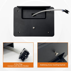 YAOAWE installed on a Masterbuilt smoker demonstrating easy replacement and restored control