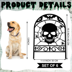 Yaocom close-up skull detail highlighting metal finish and durable weatherproofing
