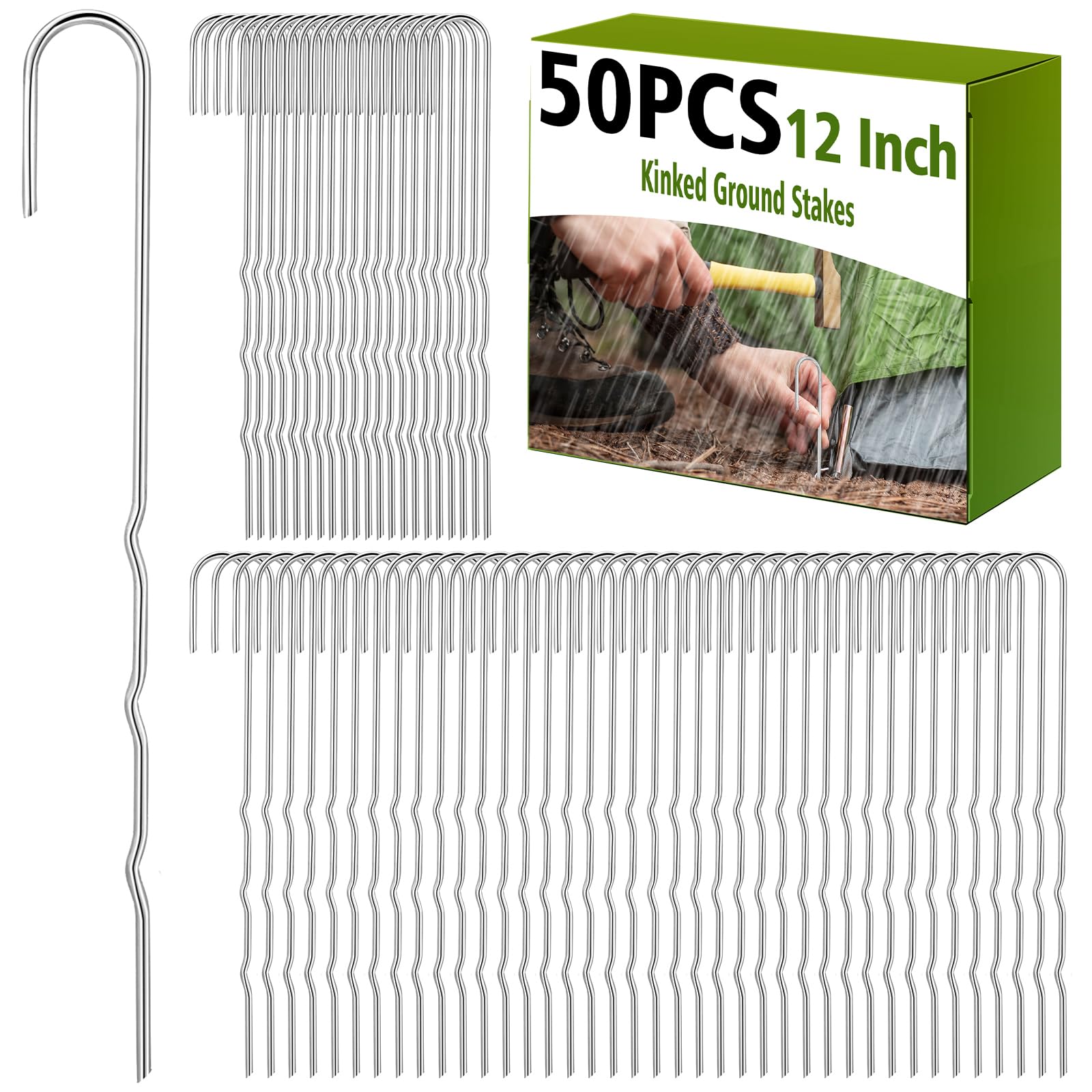 Yaocom front pack showing 50 stakes and long-term supply benefit