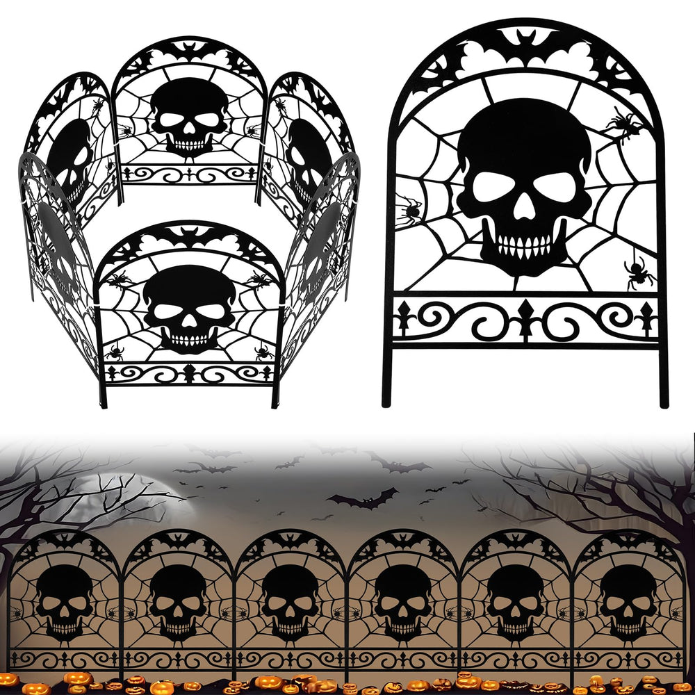 Yaocom front panel overview showing skulls and bats adds instant spooky curb appeal