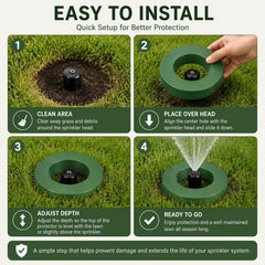 Yaomiao ring beside a hand showing size and easy handling for fast installation