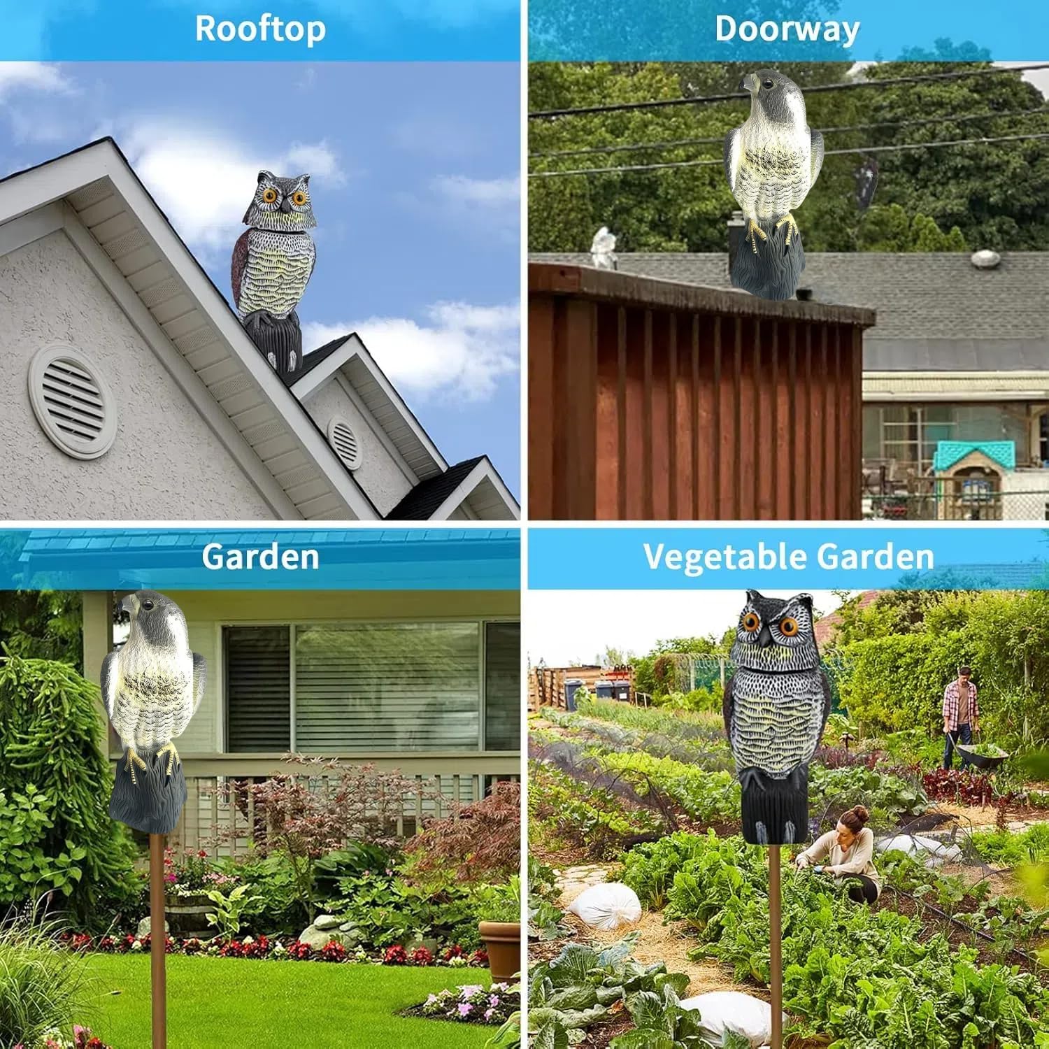 YAOSAN indoor porch display mixing decoration and bird control