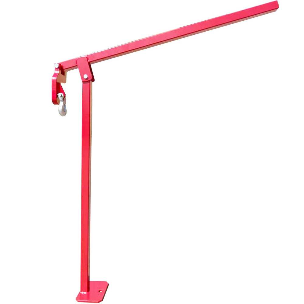 Yararday front view of 36-inch T-post puller showing full-length tool and leverage benefit