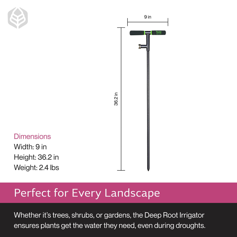 Yard Butler handle detail highlighting ergonomic grip for user comfort