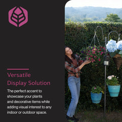 Yard Butler hook detail focused on sturdy steel hooks for secure hanging benefit