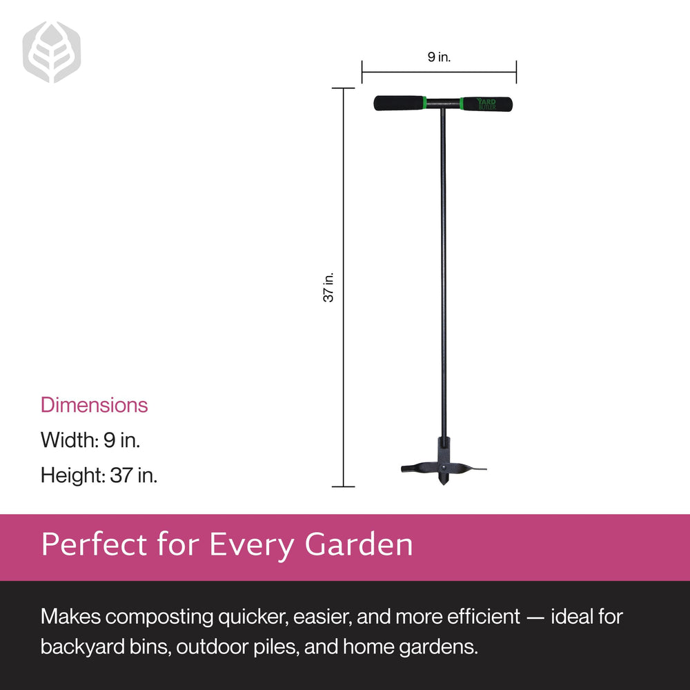 Yard Butler powder-coated finish detail resisting rust for lasting use