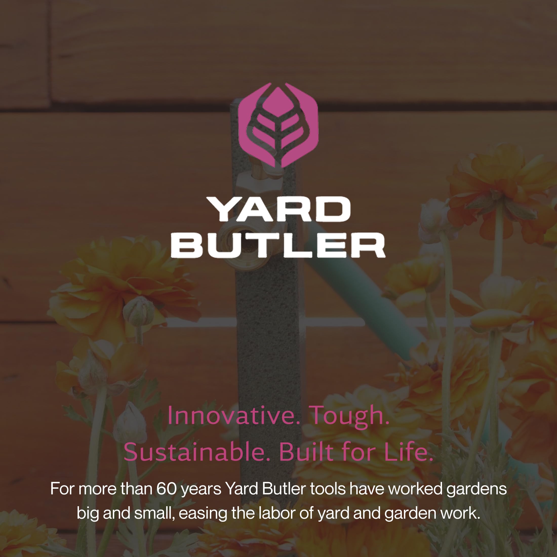 Yard Butler packaging and IHBE-6 label showing model and features