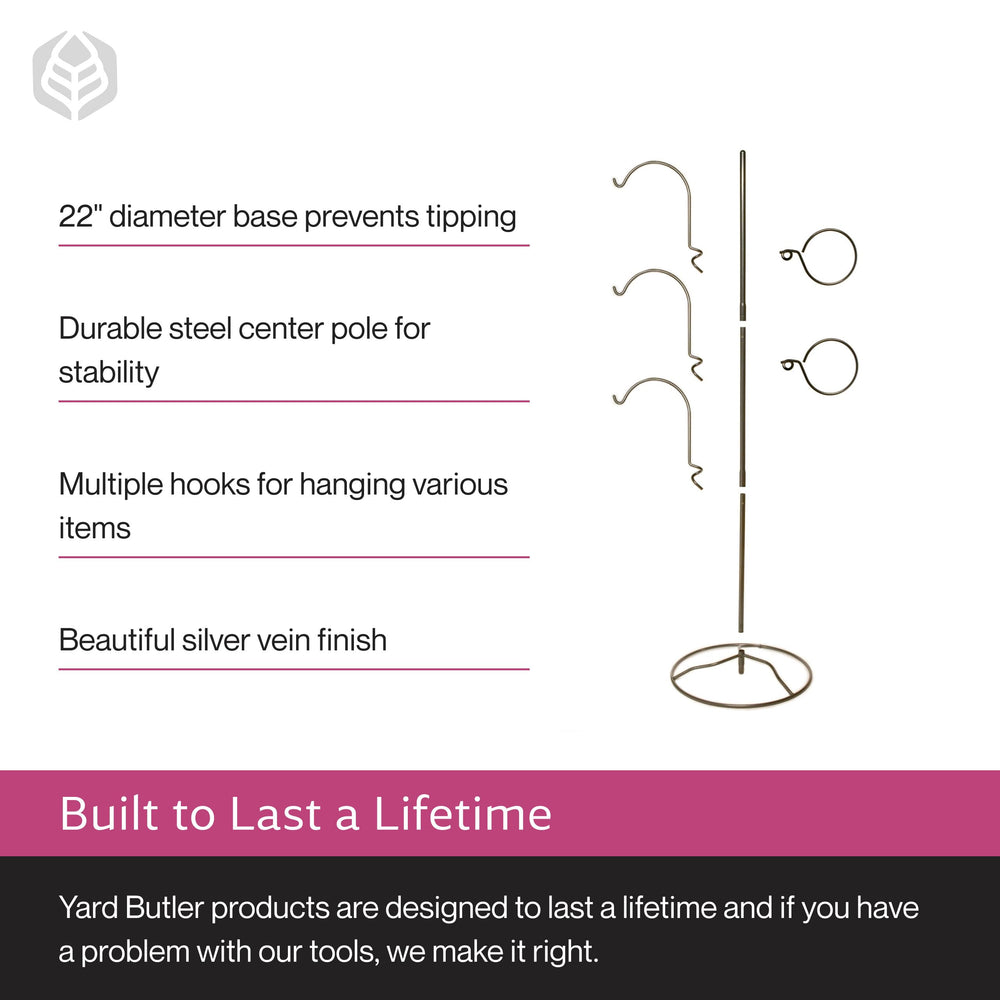 Yard Butler powder-coated finish showing weather resistance and long-lasting benefit