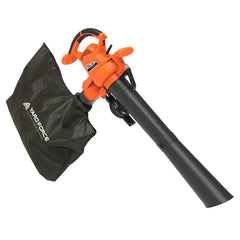 Yard Force YF12BLV front view showing controls and compact design for easier handling