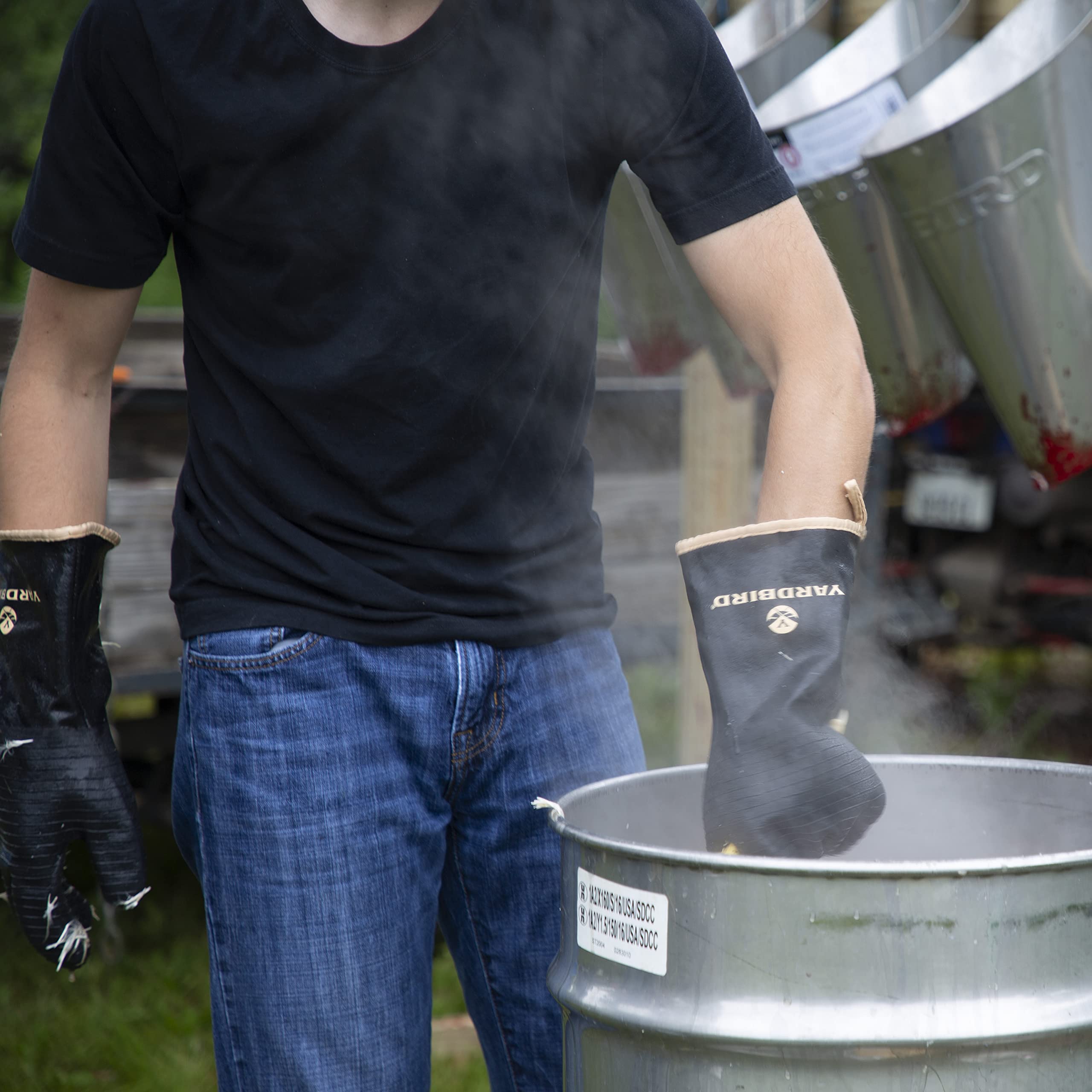 Yardbird insulated inner liner view for added heat comfort