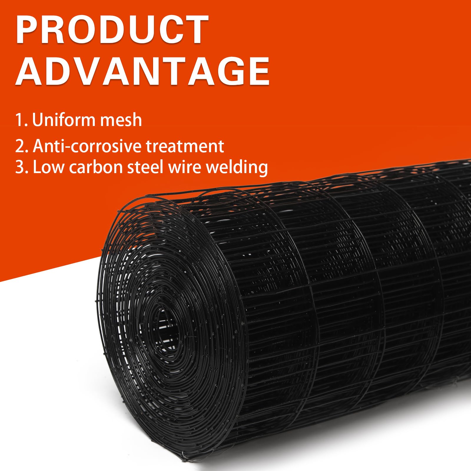 Yardbliss 2x3 mesh detail highlighting animal exclusion benefit