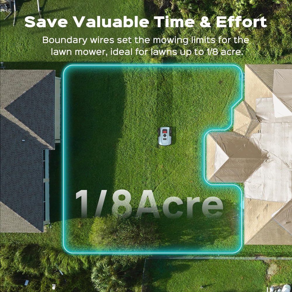 YARDCARE close-up of triple blades showing clean-cut performance benefit