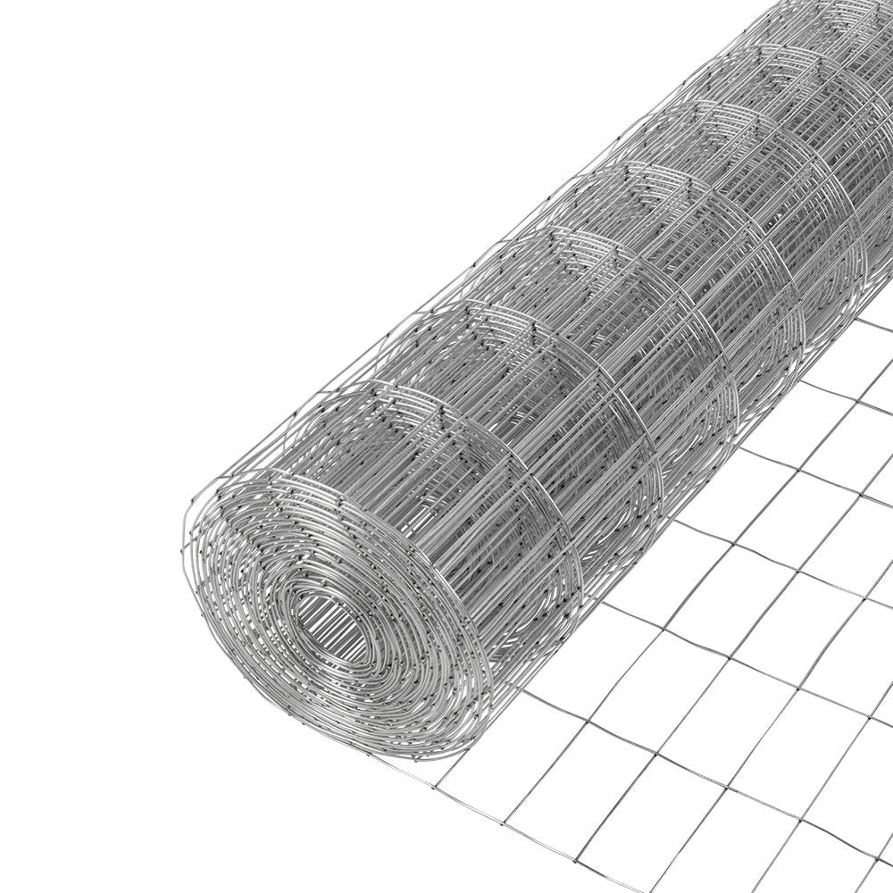 YARDGARD closeup of welded joint detail showing rigid mesh strength benefit