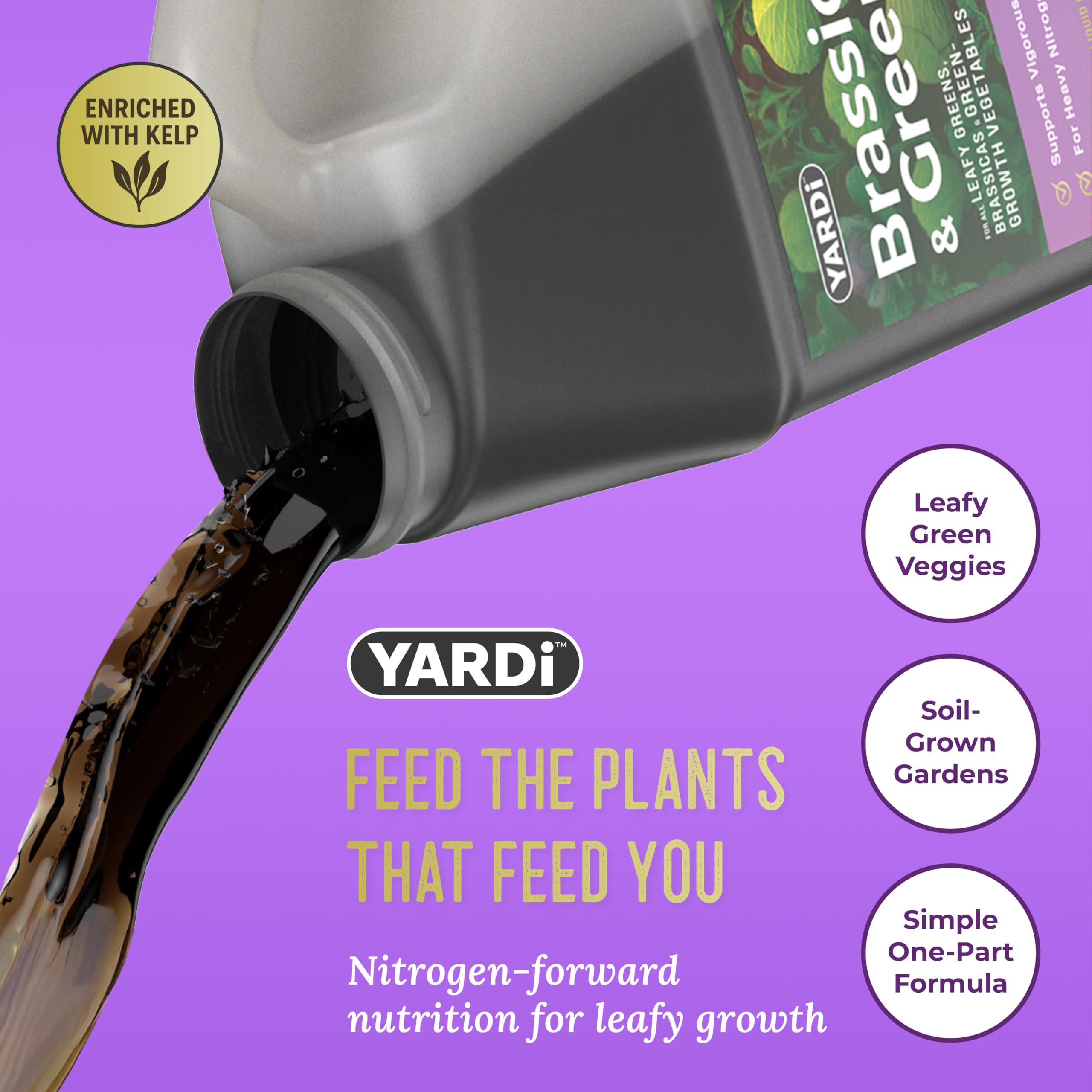 YARDi label close-up showing nutrient ratio and usage guidance for confident dosing
