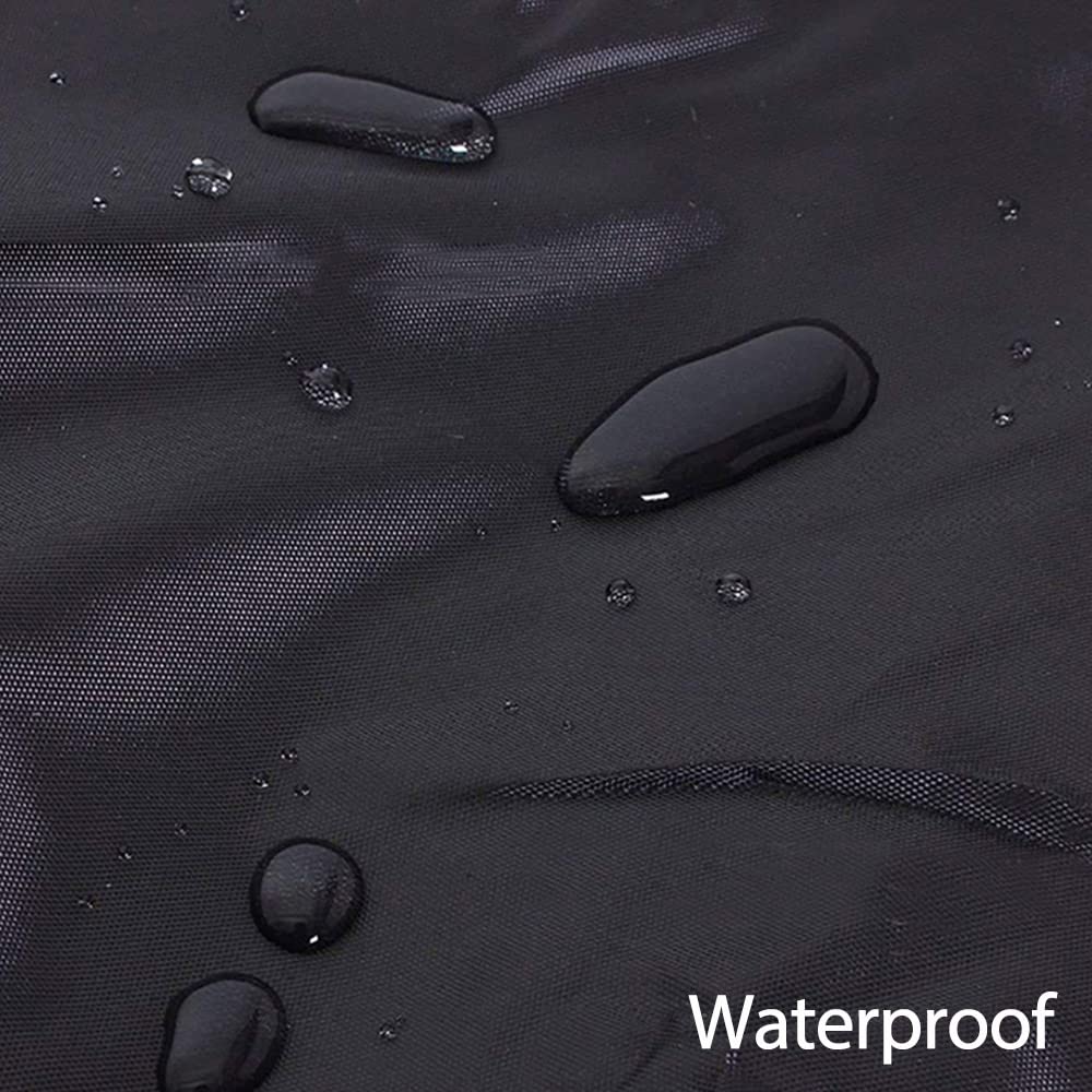 YardJoyliz cover on pool in backyard demonstrating debris prevention benefit