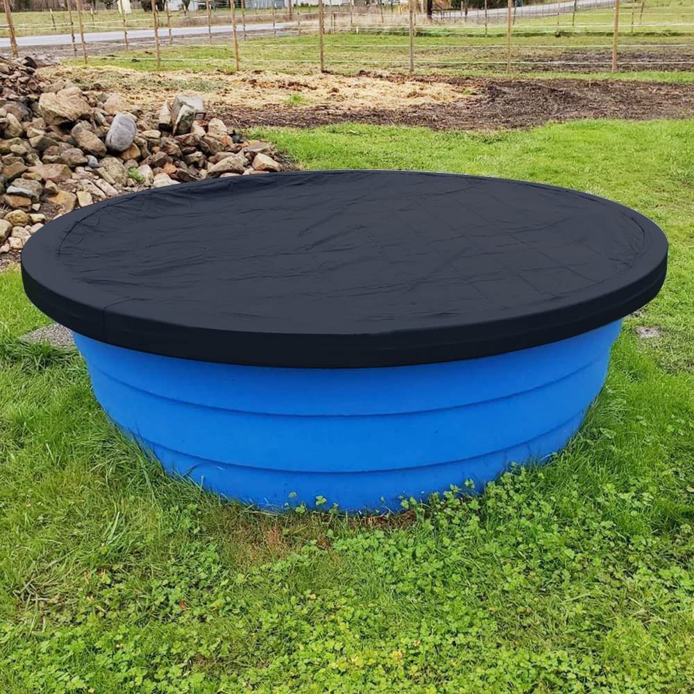 YardJoyliz front view of 9ft cover showing full fit and protection