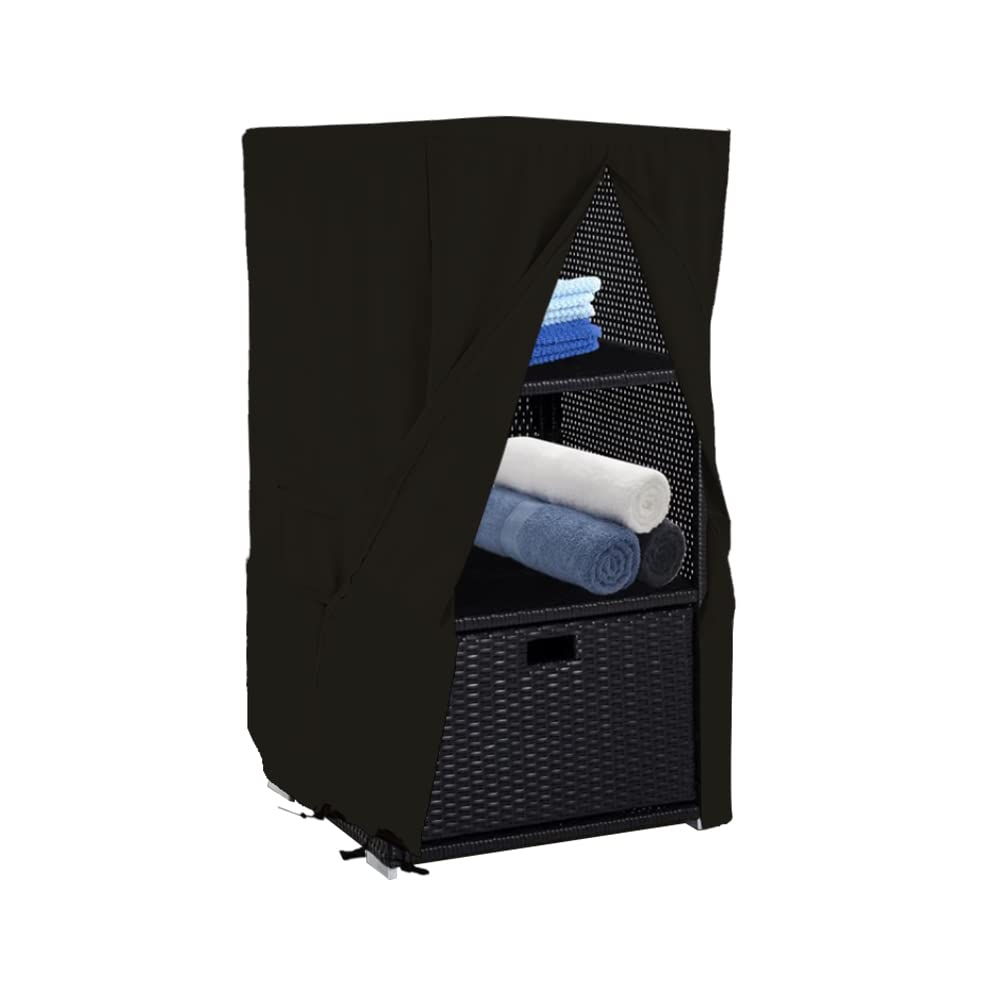 YardJoyliz front view of cover protecting valet, prolongs towel life