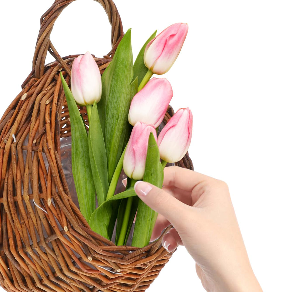 Yardwe two baskets mounted staggered showing space-saving and styling options