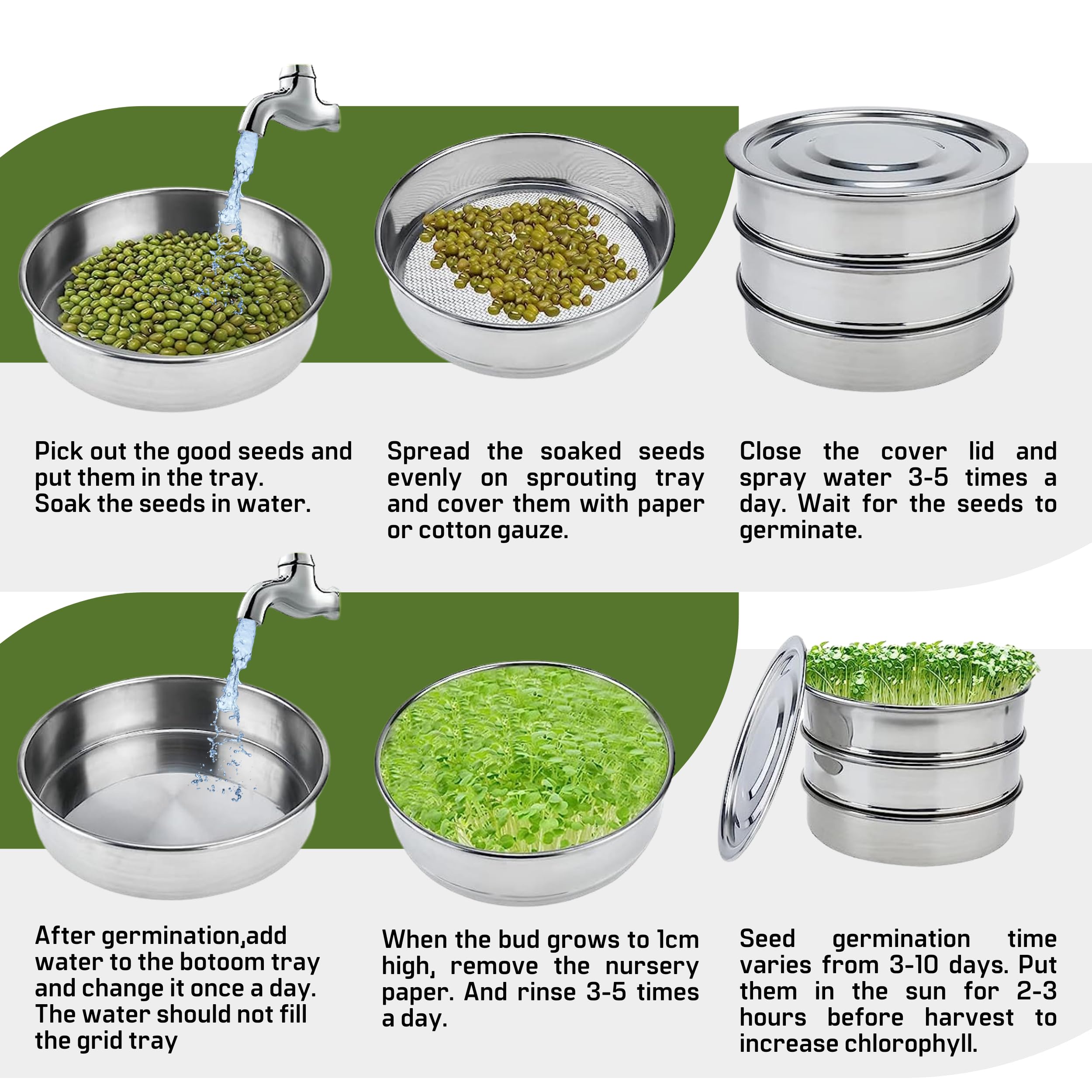 YARRD water collection tray showing runoff capture for cleaner countertops
