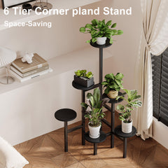 YAUKTAK stand in living room with plants showing decorative styling benefit